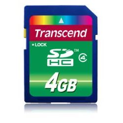 SDHC 4GB Speicherkarte (TS4GSDHC4)