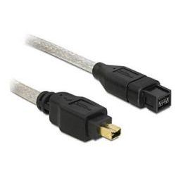 Delock FireWire 800 IEEE-1394b Kabel 9pin/4pin, 1.0m (82588)