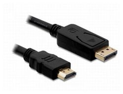 DELOCK Kabel Displayport > HDMI St/St 1m (82586)