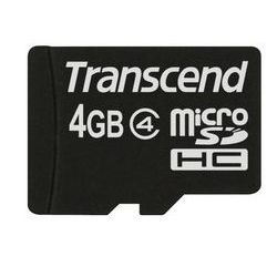 Transcend microSDHC 4GB Speicherkarte (TS4GUSDC4)