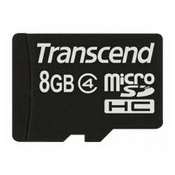 Transcend microSDHC 8GB Speicherkarte (TS8GUSDC4)
