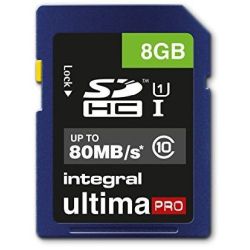 UltimaPro R80 SDHC 8GB Speicherkarte (INSDH8G10-80U1)