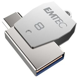 T250B 8GB USB-Stick silber (ECMMD8GT252B)