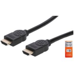 Manhattan Premium HDMI-Kabel Ethernet-Kanal 4K@60HZ 5m (355360)