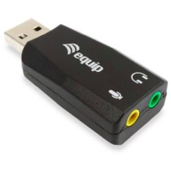 Equip USB-Soundadapter als weitere Soundkarte f. Headsets (245320)