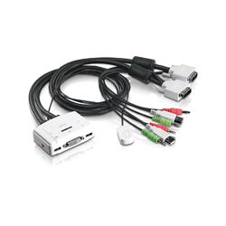 TRENDnet Kabelset DVI-I, USB und Audio KVM TK-232DV 1.8m (TK-CD06)