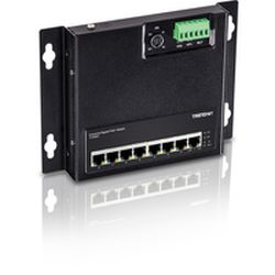 TI Hardened Industrial Wallmount Gigabit Switch (TI-PG80F)