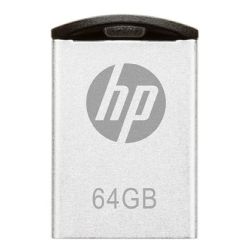 PNY Electronics HP v222w 64GB USB-Stick schwarz/silber (HPFD222W-64)
