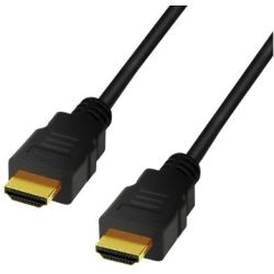 LogiLink Kabel HDMI-A 2.1 Stecker zu HDMI-A 2.1 Stecker 1m schwarz (CH0077)