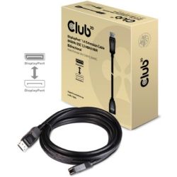 Club3D DisplayPort-Kabel 1.4 Verlängerung    3m 8K60HZ St/ (CAC-1023)