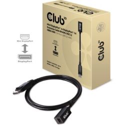 Club3D Kabel   DP 1.4     <-> MiniDP 1.4     1m 8K60Hz St/B (CAC-1120)