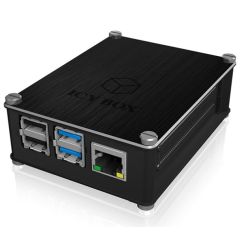 Schutzgehäuse IcyBox  Schutzgehäuse für Raspberry Pi 4 e (IB-RP110)