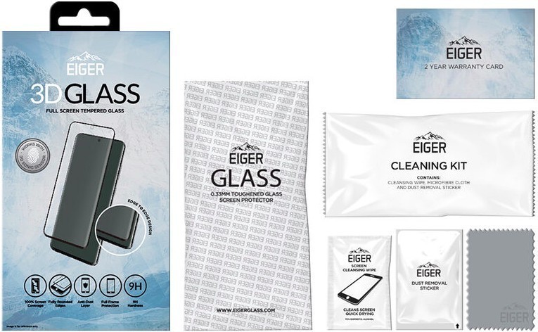 Eiger 3D Glass Screen Protector Samsung Galaxy S20 Ulta (EGSP00565)