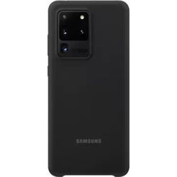 Silicone Cover schwarz für Galaxy S20 Ultra (EF-PG988TBEGEU)