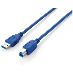 USB-A 3.0 zu USB-B 3.0 Kabel 1m blau (128291)