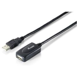 Aktives Kabel USB-A Stecker zu USB-A Buchse 15m schwarz (133311)