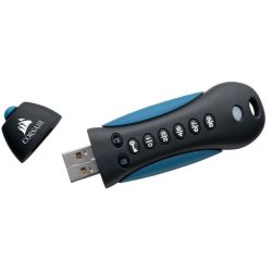 Flash Padlock III 128GB USB-Stick blau/schwarz (CMFPLA3B-128GB)