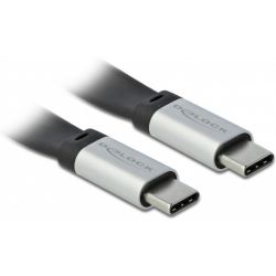 USB 3.2 Gen 2 Flachbandkabel C > USB-C, PD 3 A E-Marker (85926)