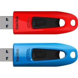 Ultra 32GB USB-Stick rot/blau 2er-Pack (SDCZ48-032G-G462)
