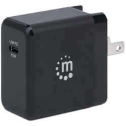 GaN Power Delivery USB-Ladegerät 65W schwarz (102278)