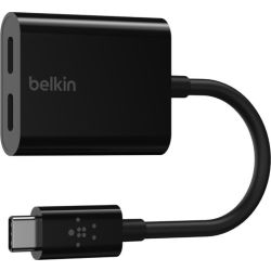 Connect USB-C Audio + Charge Adapter schwarz (F7U081BTBLK)