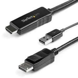4K HDMI TO DISPLAYPORT CABLE (HD2DPMM3M)