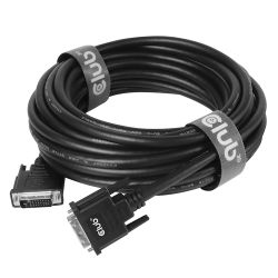 Club3D DVI-Kabel  Dual Link (24+1) bidirektional 10m St/St  (CAC-1220)