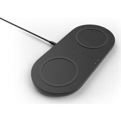 BoostCharge Dual Wireless Charging Pad schwarz (WIZ002VFBK)