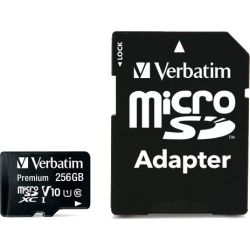 microSDXC R90 256GB Speicherkarte UHS-I U1 (44087)