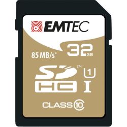 R85/W21 Gold+ SDHC 32GB Speicherkarte (ECMSD32GHC10GP)