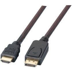 EFB DisplayPort auf HDMI Anschlusskabel FullHD  Stecker  (K5561SW.2V2)