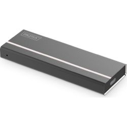 Externes Mini SSD Gehäuse M.2 grau USB-C 3.1 (DA-71120)