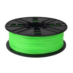 Filamentcassette PLA fluorrescent grün 1.75mm 1kg (3DP-PLA1.75-01-FG)