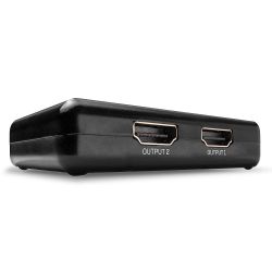 Lindy Splitter HDMI 2 Port HDMI 10.2G, kompakt (38357)