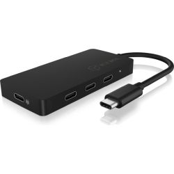 Icy Box IB-HUB1429-CPD USB-Hub schwarz (IB-HUB1429-CPD)