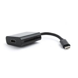 GEMBIRD Adapter USB-C -> HDMI St/Bu 4K 30MHz schwarz (A-CM-HDMIF-01)