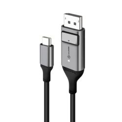 Alogic USB Kabel USB-C to DPort M/M 1m 4K 60Hz grau (ULCDP01-SGR)