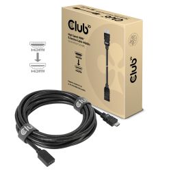 Club3D HDMI-Kabel 2.0 UHD-Verlängerungskabel 5 Meter St/Bu (CAC-1325)