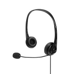 Stereo USB Headset schwarz (42870)