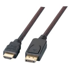 EFB DisplayPort auf HDMI A, St.-St., 5,0m, schwarz (K5561SW.5V2)