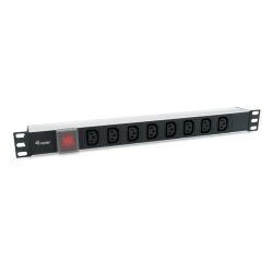 Equip Equip Steckdosenleiste 19(1HE)8fach IEC320C14,1,8m Kabel,si (333310)