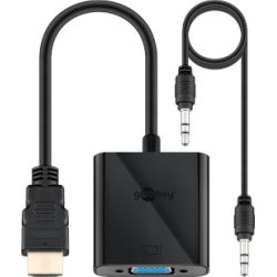 HDMI > VGA Adapter, + 3,5mm Stereo (68793)