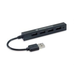 CONCEPTRONIC USB-Hub 4Port USB2.0                 schwarz (HUBBIES05B)
