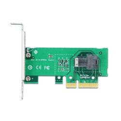 PCI Express x4 Karte zu 1 x intern SFF-8643 NVMe Low Profile,  (90437)