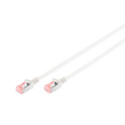 Slim Patchkabel Cat6 U-FTP 1m grau (DK-1624-010S)