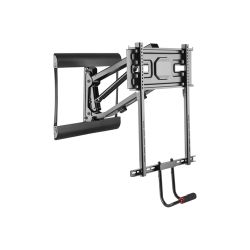 Pull-down TV-Wandhalterung schwarz (650326)