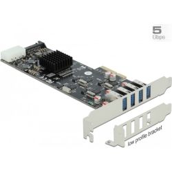 Controllerkarte PCIe 2.0 x4 zu 4x USB-A 3.0 (89008)