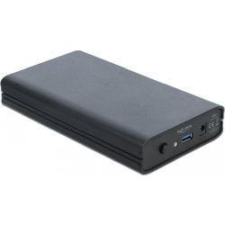 Externes 3.5 Zoll SuperSpeed USB External Enclosure schwarz (42612)