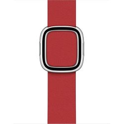 Modernes Lederarmband Small rot für Apple Watch 40mm (MY662ZM/A)