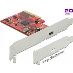 PCIe x4 zu 1x extern USB-C 3.2 Controllerkarte (89035)